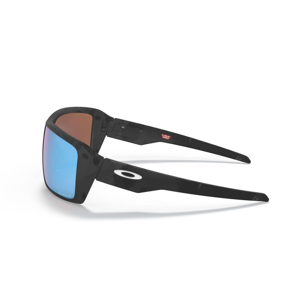Oakley Double Edge Matte Black Camo/Prizm Deep Water Polarized 0OO9380-938027