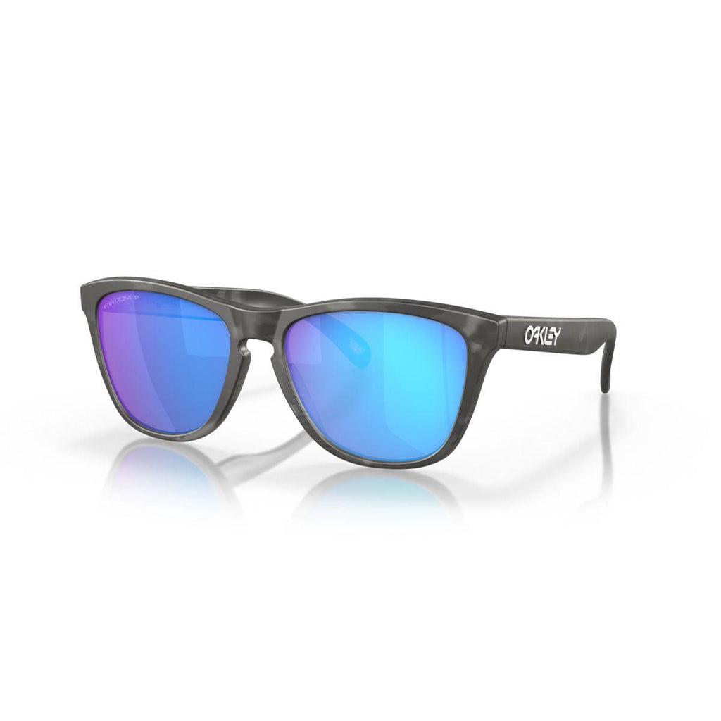 Oakley Frogskins (Low Bridge Fit) Matte Black Tortoise/Prizm Sapphire Polarized 0OO9245-9245D8