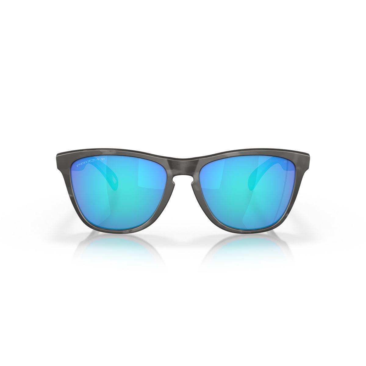 Oakley Frogskins (Low Bridge Fit) Matte Black Tortoise/Prizm Sapphire Polarized 0OO9245-9245D8