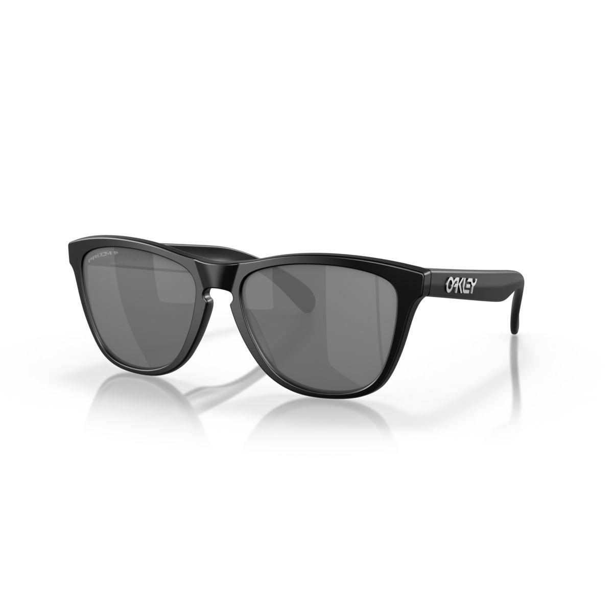 Oakley Frogskins (Low Bridge Fit) Matte Black/Prizm Black Polarized 0OO9245-924587