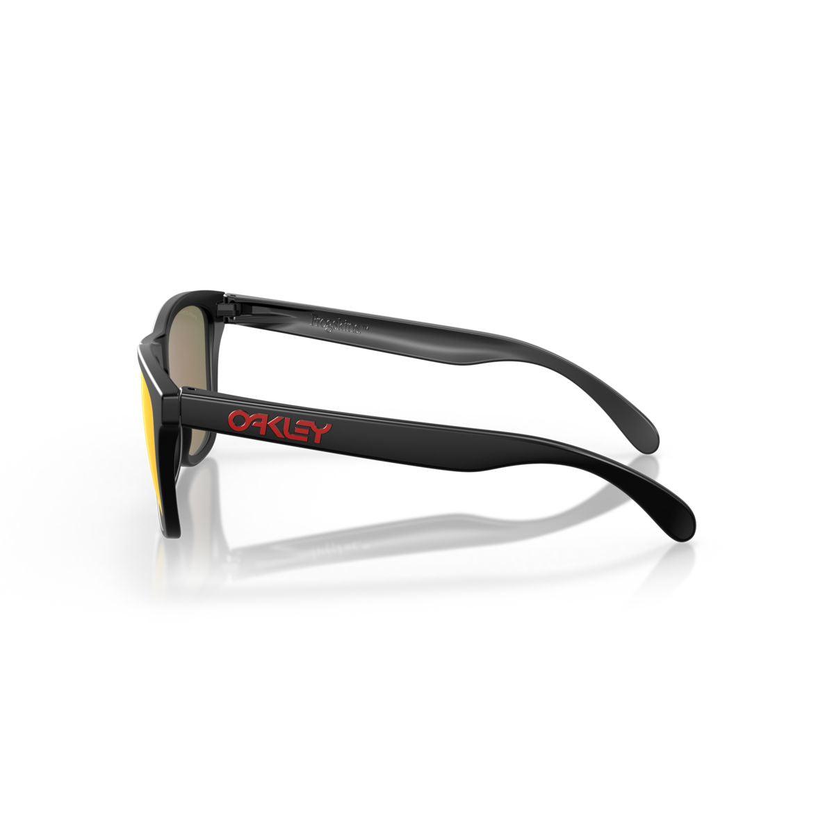 Oakley Frogskins (Low Bridge Fit) Matte Black/Prizm Ruby 0OO9245-924563