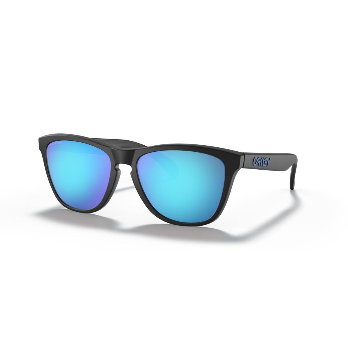 Oakley Frogskins (Low Bridge Fit) Matte Black/Prizm Sapphire 0OO9245-924561