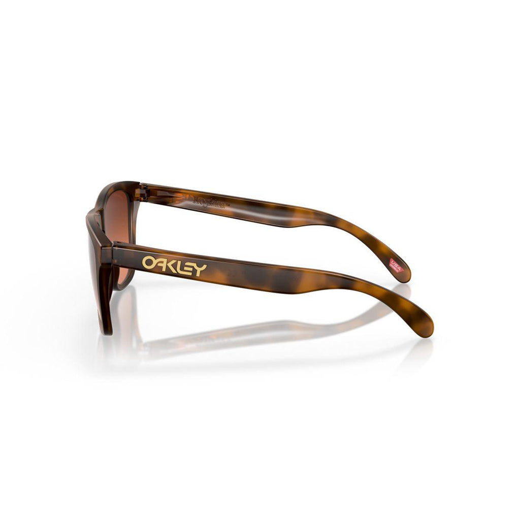 Oakley Frogskins (Low Bridge Fit) Matte Brown Tortoise/Prizm Brown Gradient 0OO9245-9245D1