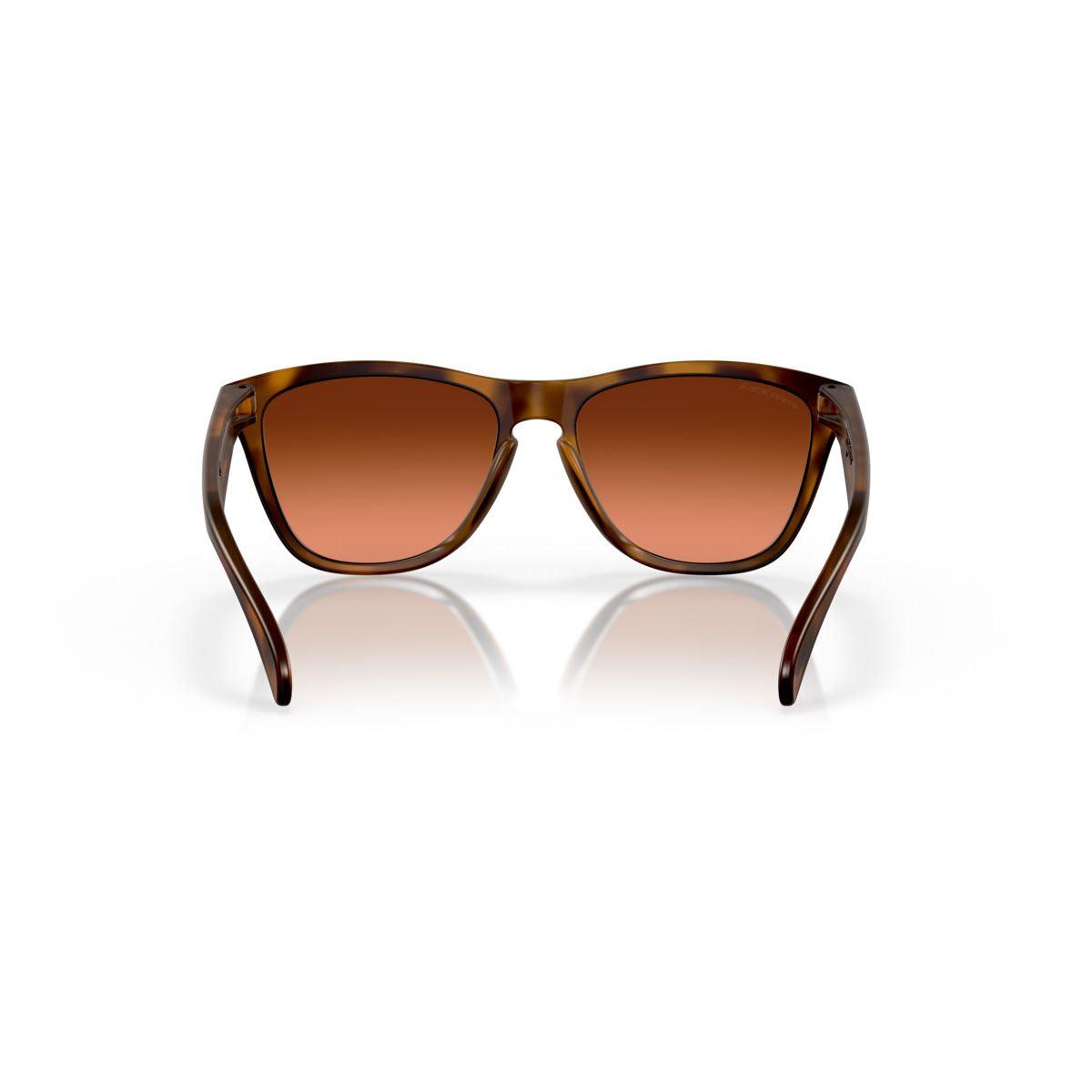 Oakley Frogskins (Low Bridge Fit) Matte Brown Tortoise/Prizm Brown Gradient 0OO9245-9245D1