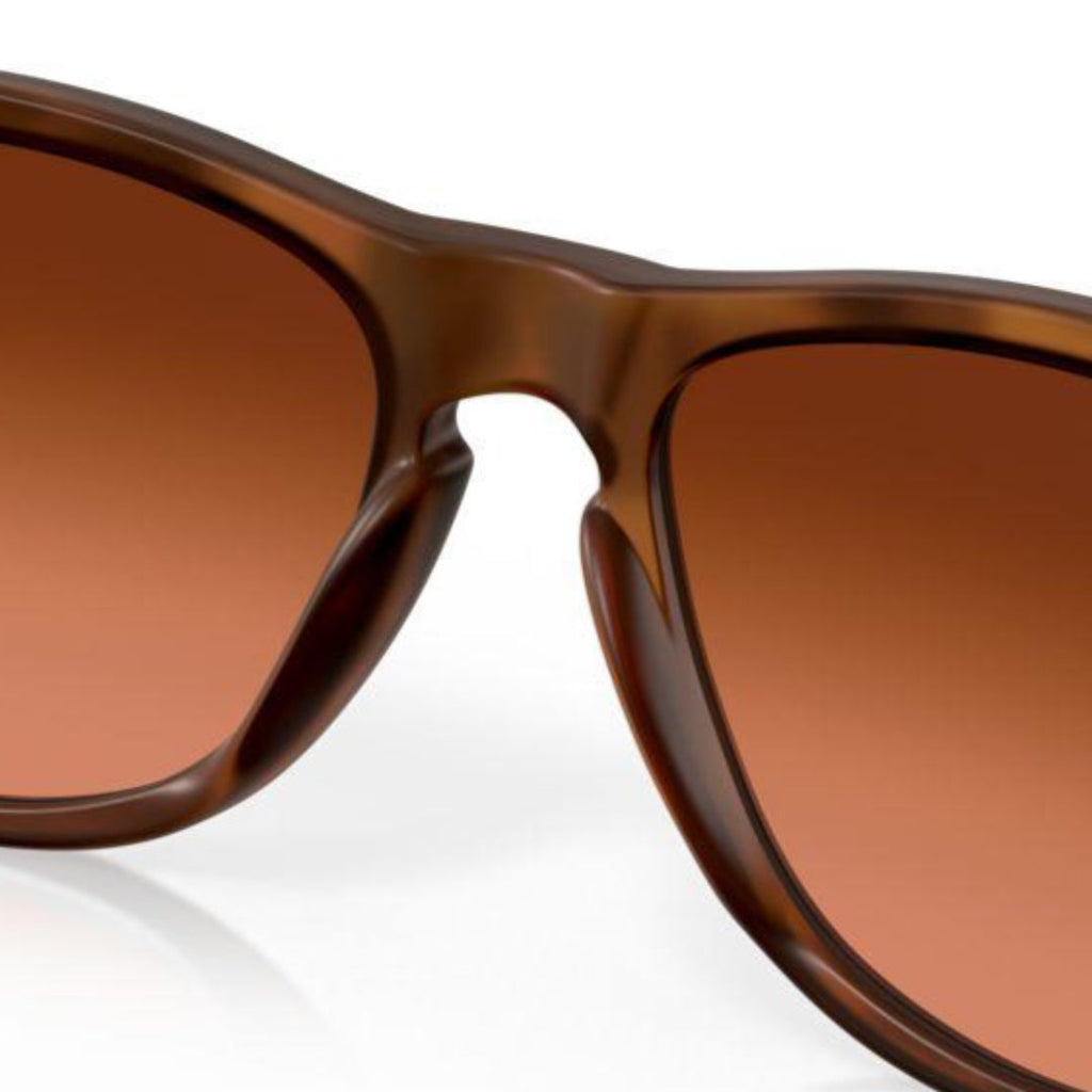 Oakley Frogskins (Low Bridge Fit) Matte Brown Tortoise/Prizm Brown Gradient 0OO9245-9245D1