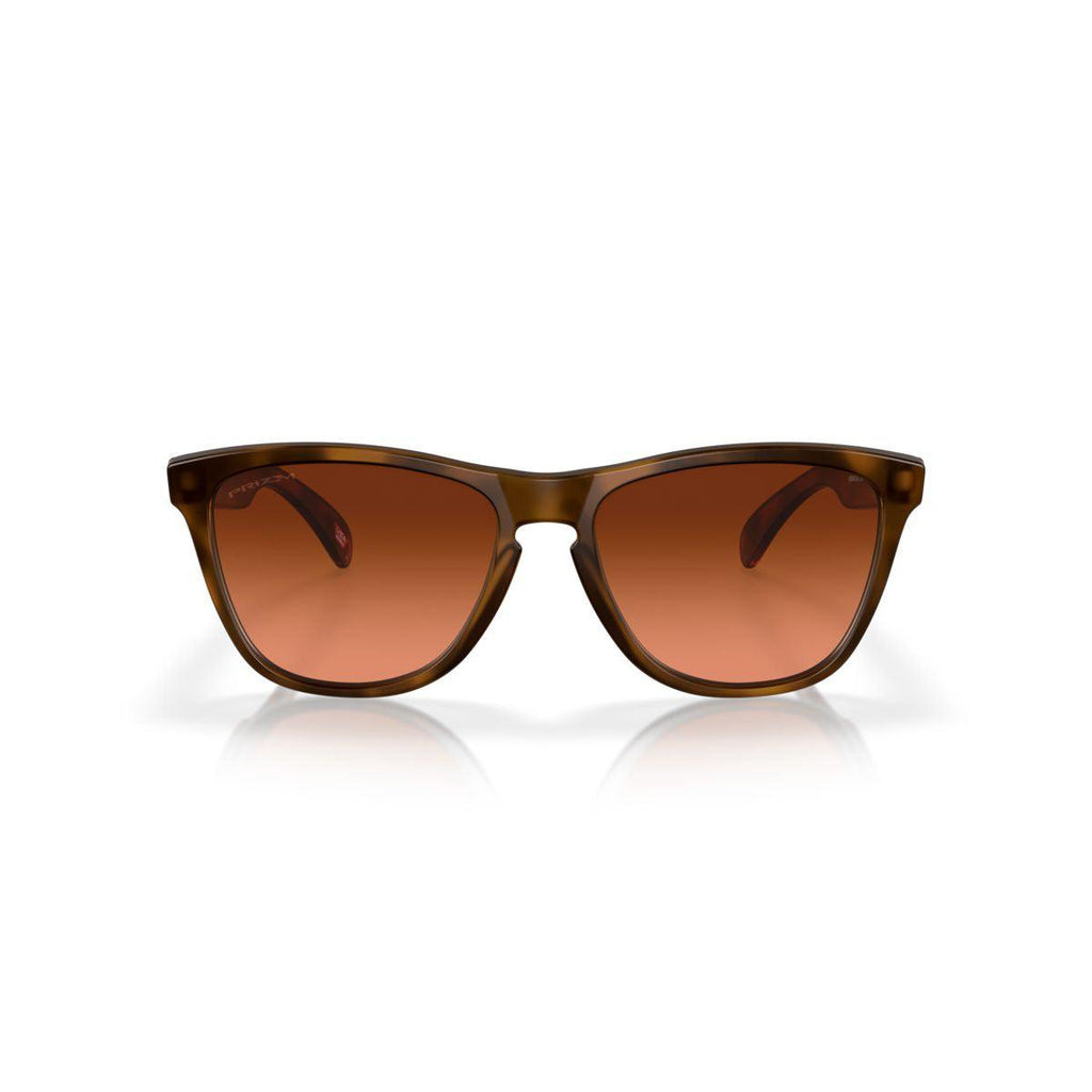 Oakley Frogskins (Low Bridge Fit) Matte Brown Tortoise/Prizm Brown Gradient 0OO9245-9245D1