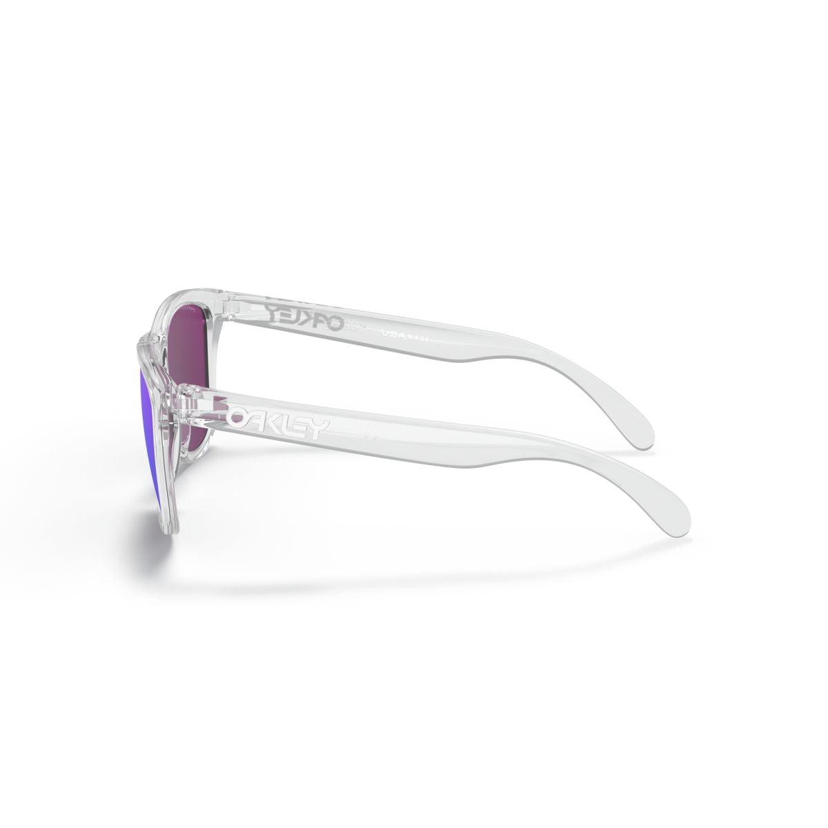 Oakley Frogskins (Low Bridge Fit) Polished Clear/Prizm Violet 0OO9245-924596