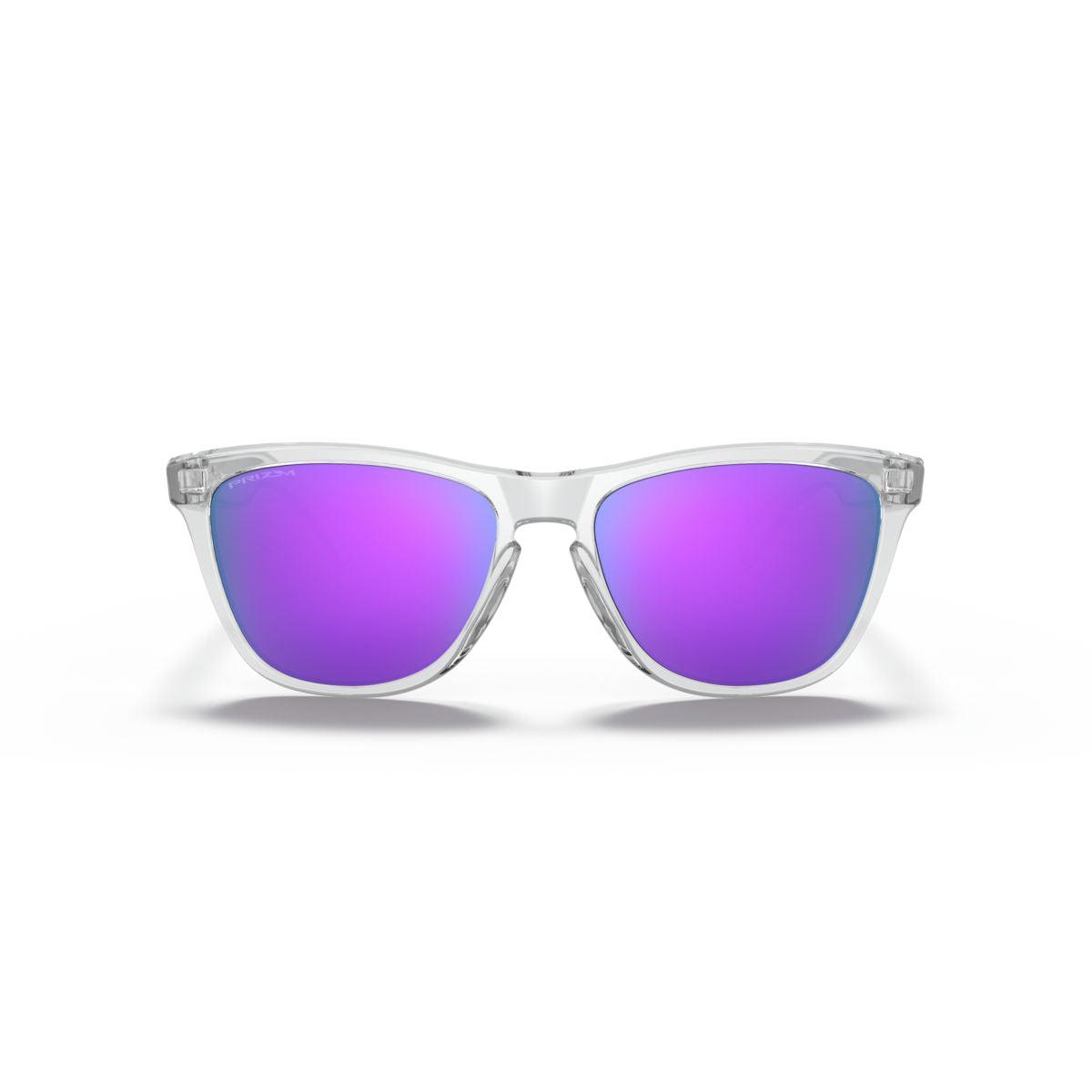 Oakley Frogskins (Low Bridge Fit) Polished Clear/Prizm Violet 0OO9245-924596