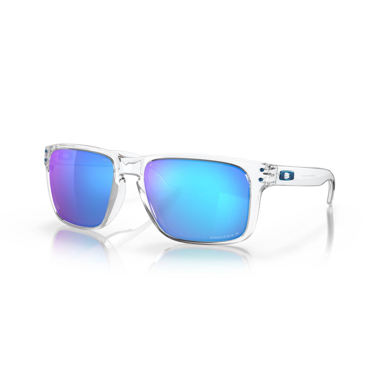 Oakley Holbrook XL Polished Clear/Prizm Sapphire Polarized 0OO9417-941707